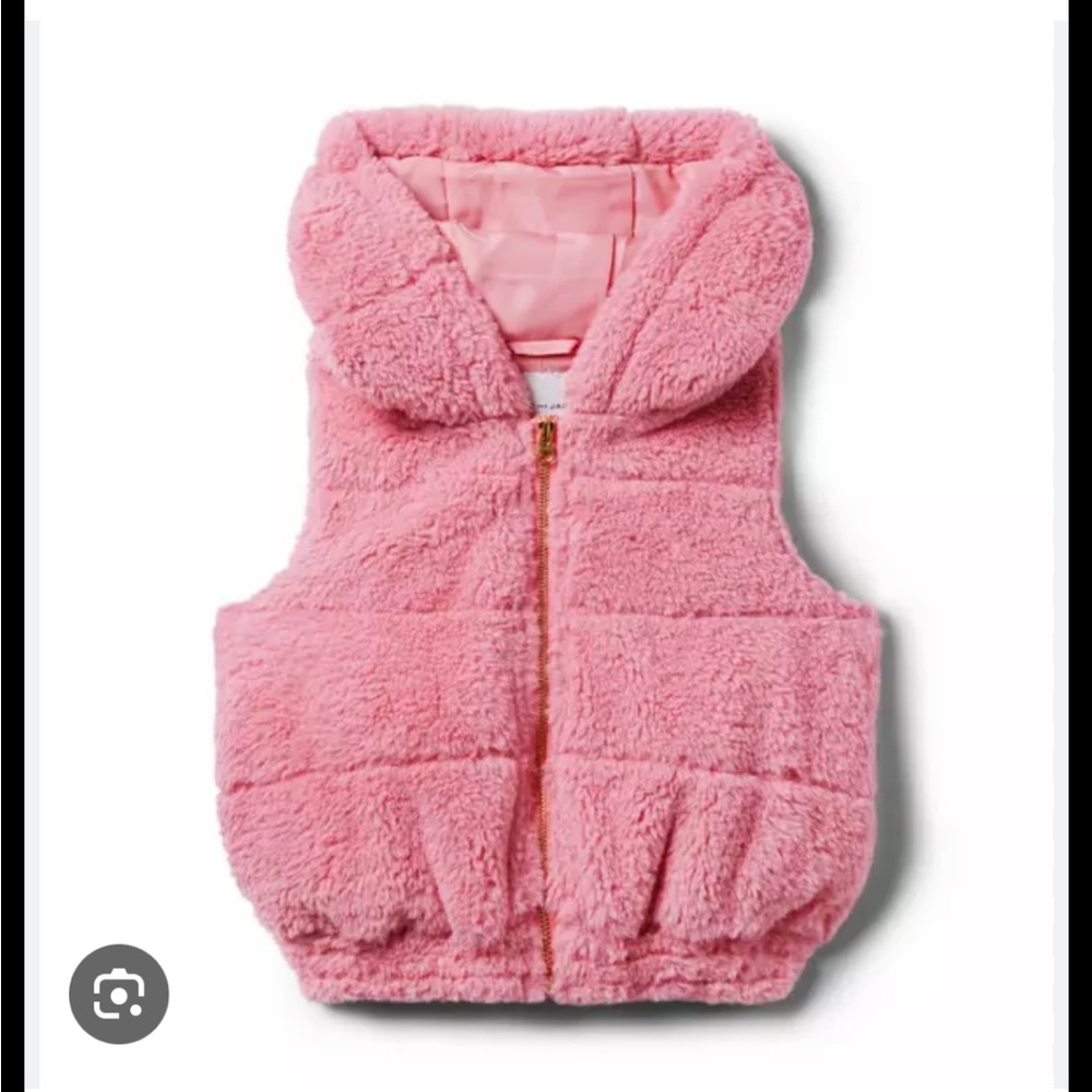 Janie and Jack Soft Pink Kids Vest